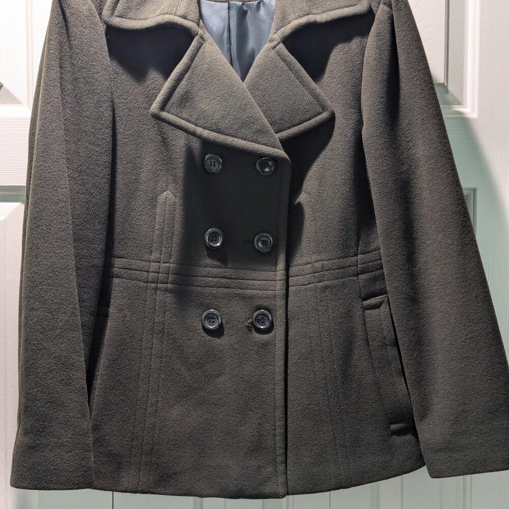 Anne Klein Wool Peacoat